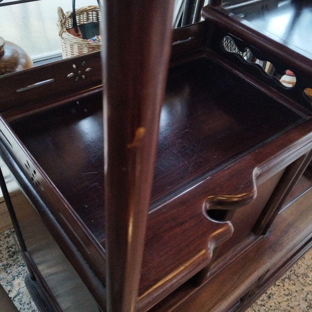 飾り棚 違い棚 アンティーク