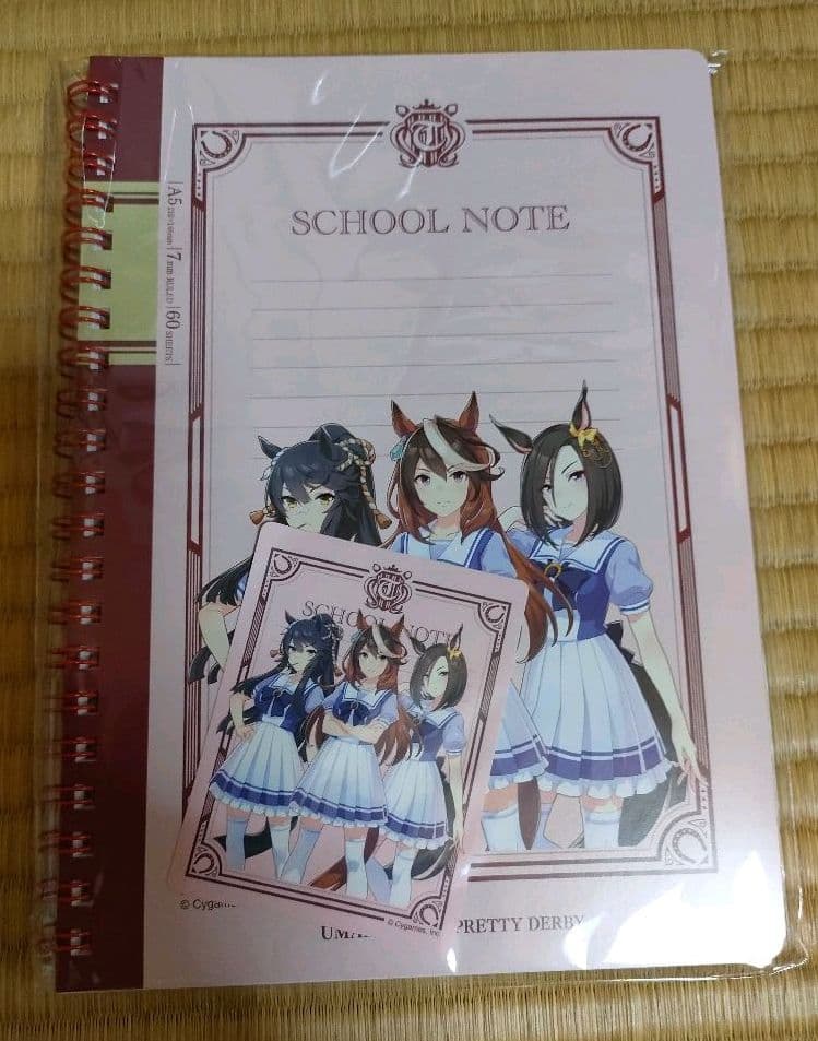 ウマ娘 プリティーダービー セブンイレブン限定 リングノート 全５種 ほかセット
