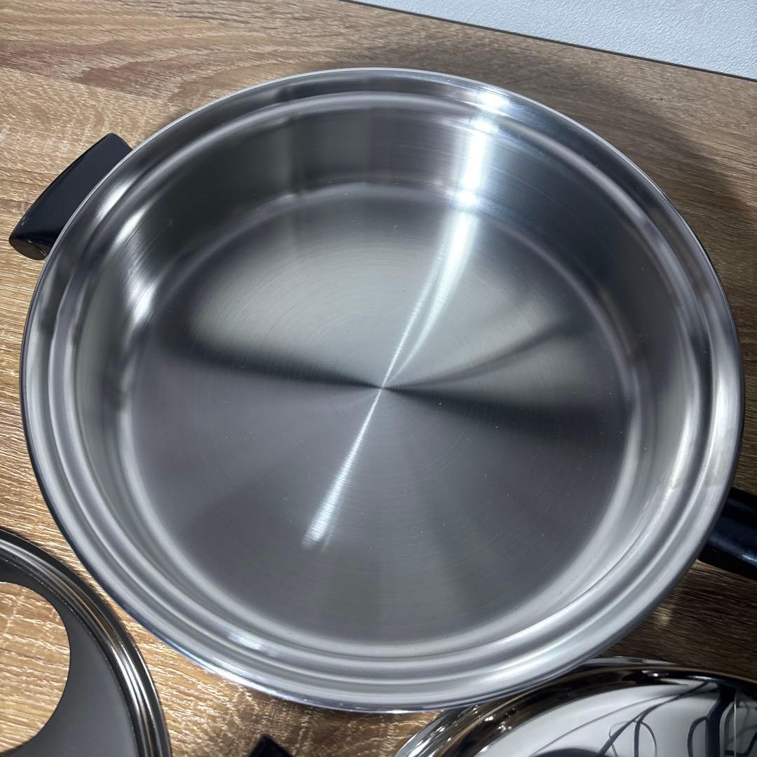 アムウェイ　クイーン　大フライパン　ドームカバーセット　未使用　美品寄り　最安値
