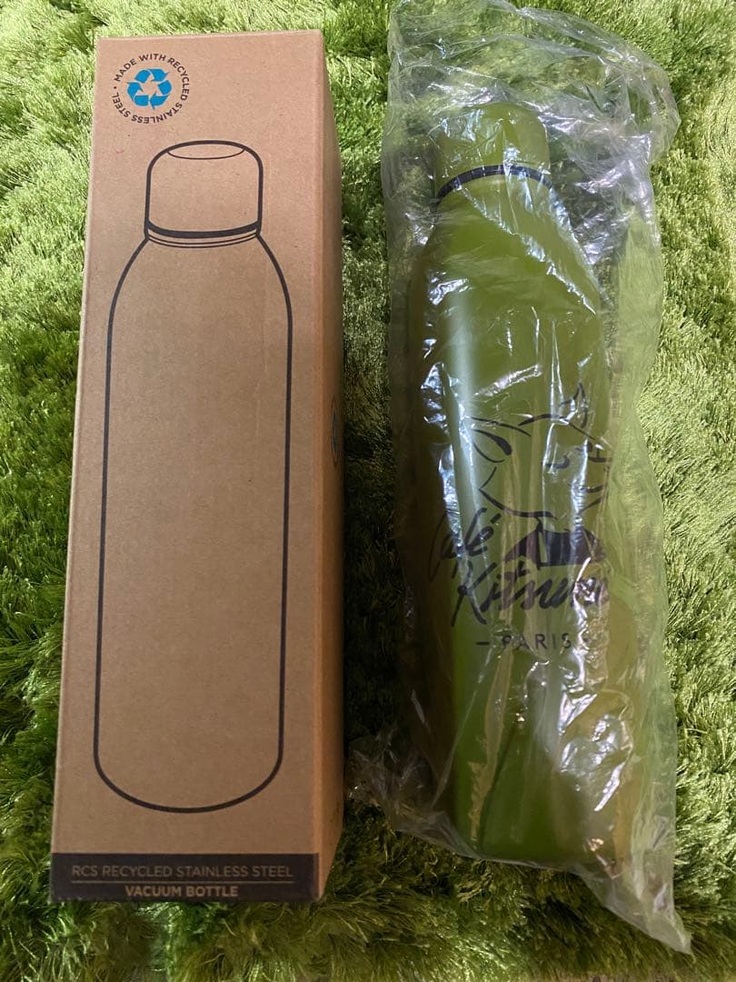 水筒　ウォーターボトル　メゾンキツネ　カフェ　MAISON KITSUNE