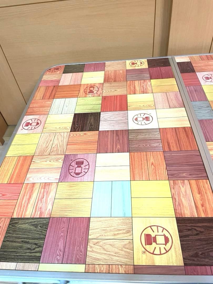 Coleman コールマン　3つ折り　ナチュラルモザイクリビング140