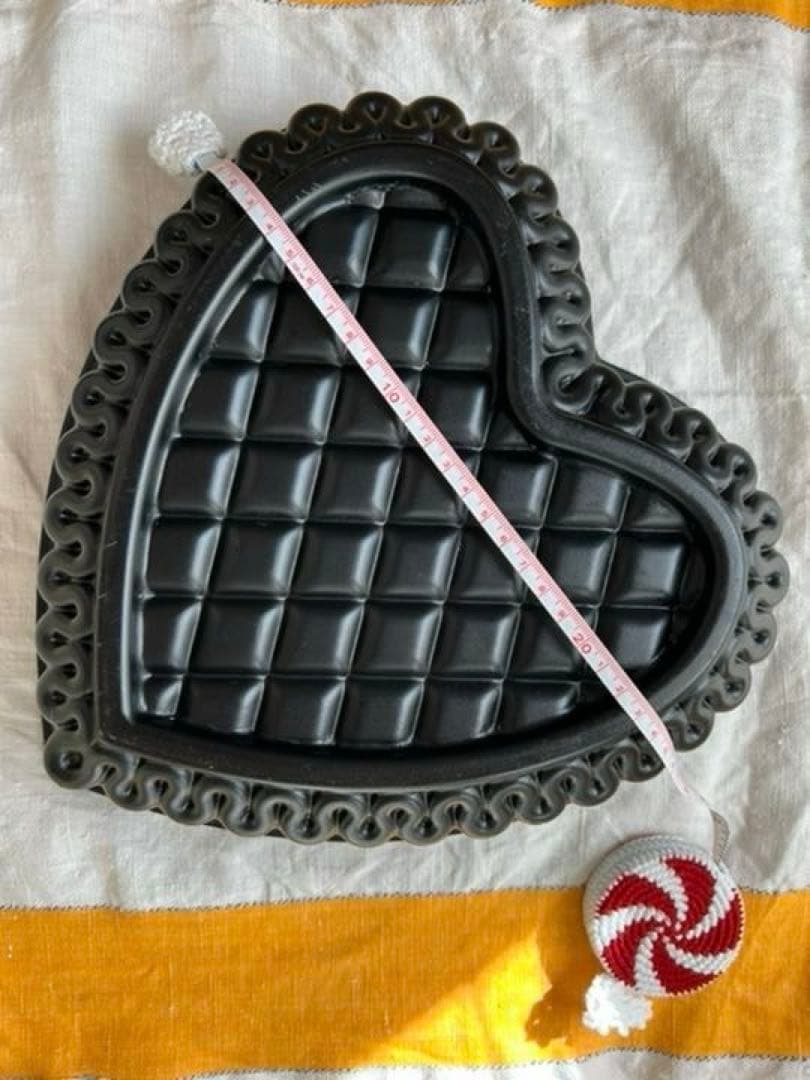 NORDIC WARE ノルディクウェアー　キルトハートケーキ型　アンティーク風