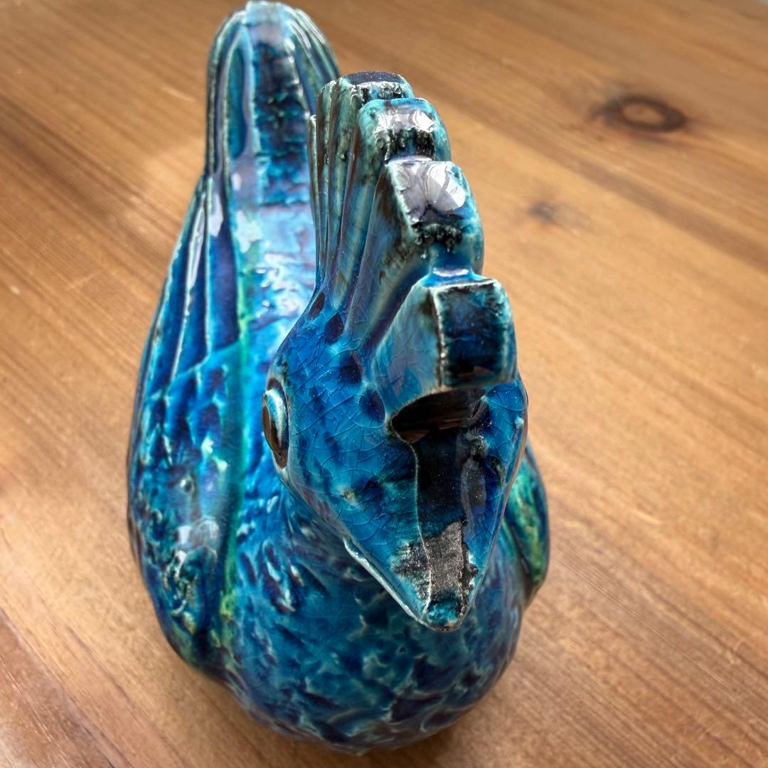 BITOSSI FRAVIA アルド・ロンディ リミニ　ブルー　タゲリ　鳥