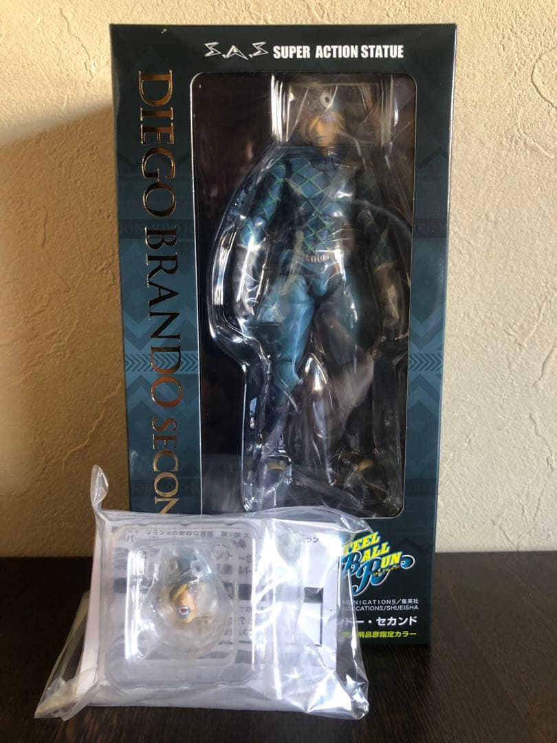 【限定未開封】超像可動ディエゴ　ジョジョの奇妙な冒険　第7部スティールボールラン