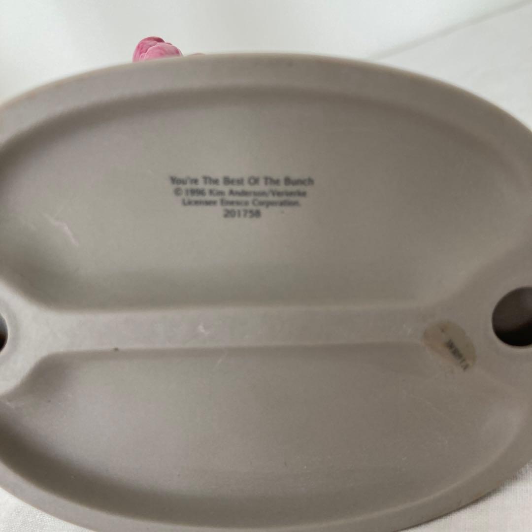 キムアンダーソン　陶器　置物　フィギュリン　4点　オルゴール