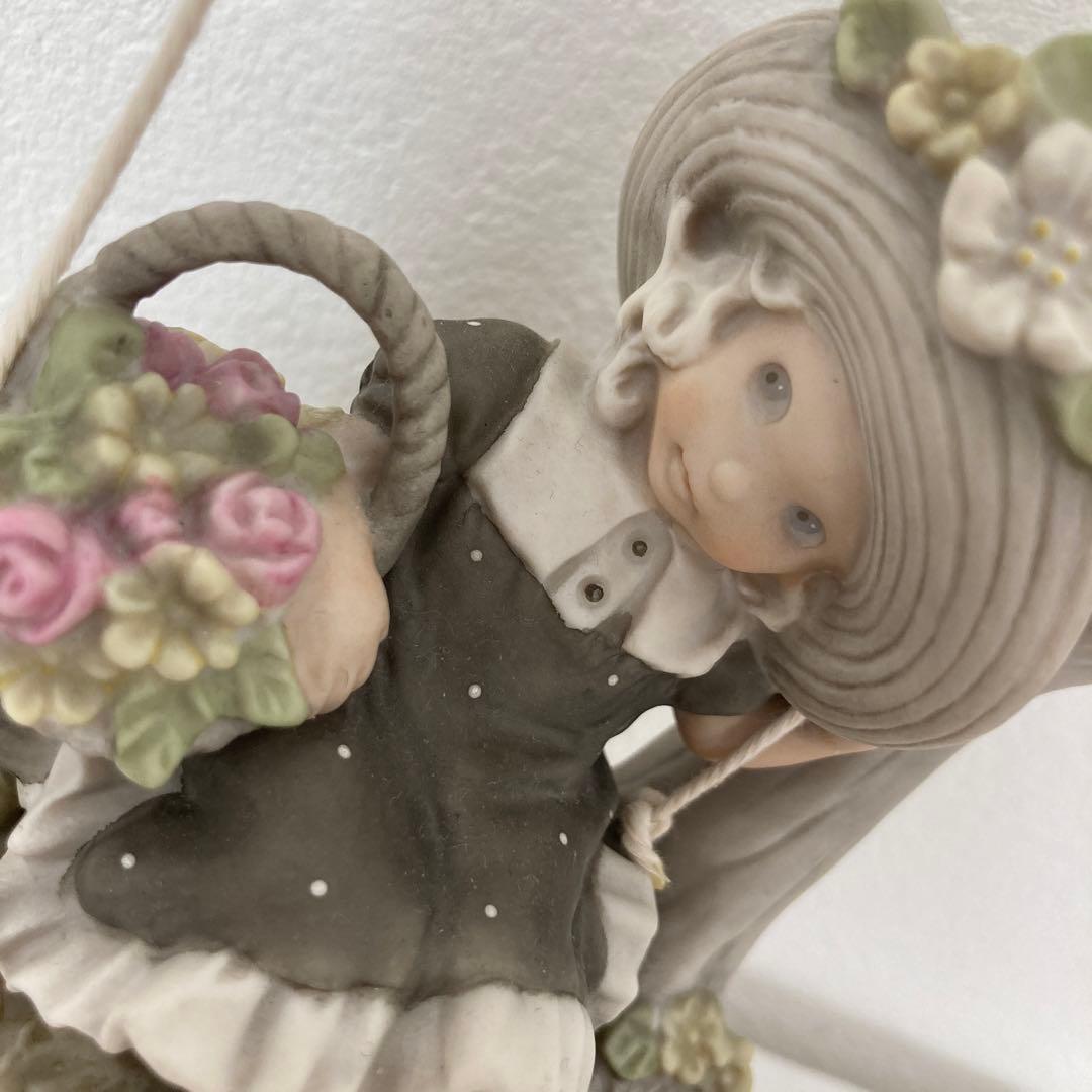 キムアンダーソン　陶器　置物　フィギュリン　4点　オルゴール