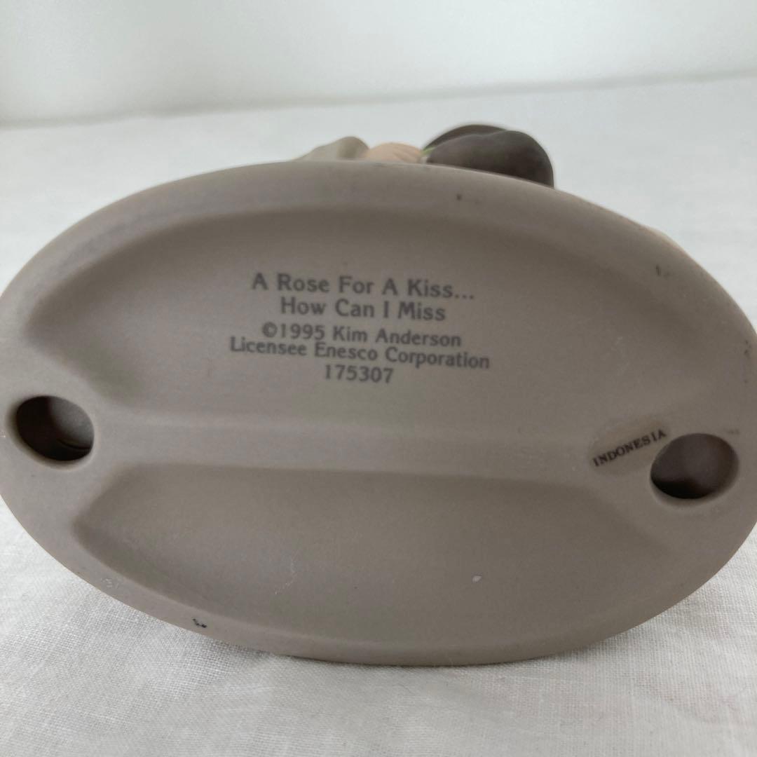 キムアンダーソン　陶器　置物　フィギュリン　4点　オルゴール