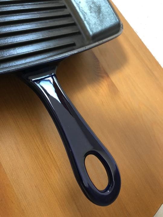 最終値下げ‼︎ ストウブ　Staub 鉄鍋　スキレット　ブルー　26