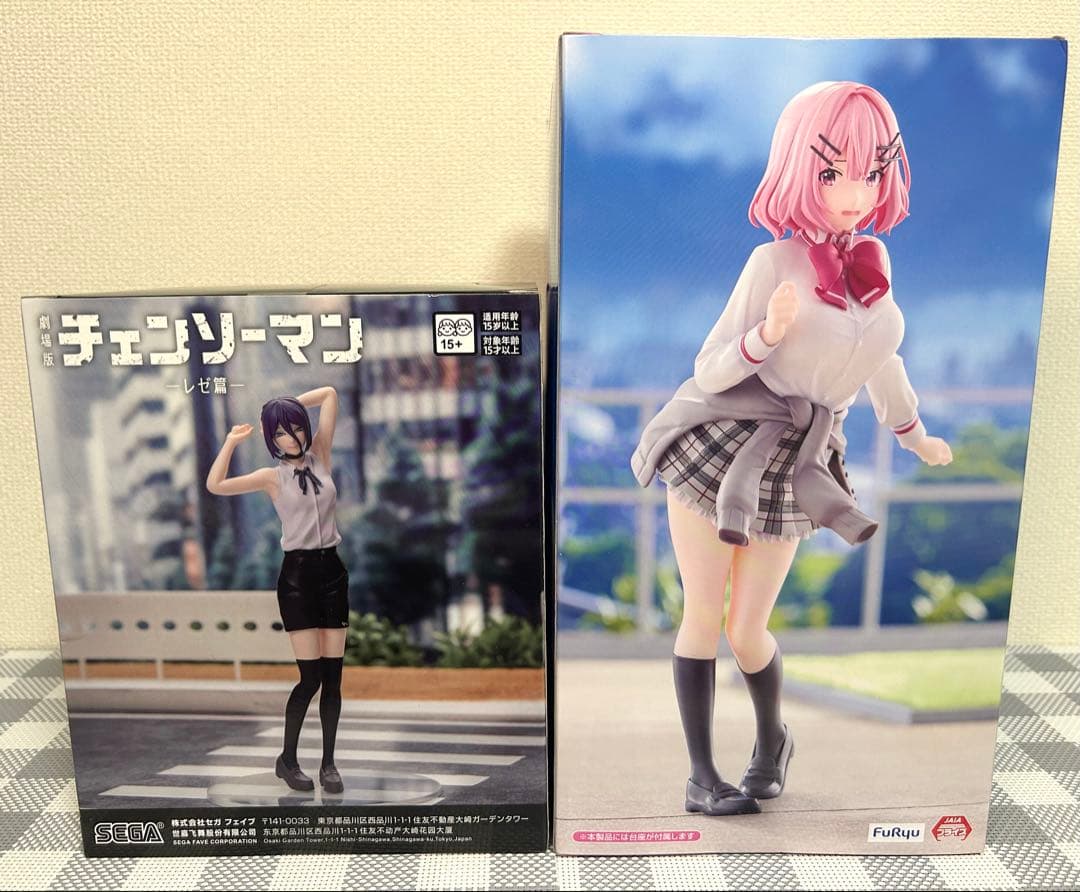 チェンソーマン レゼ / わたなれ 甘織れな子 フィギュア 2個セット