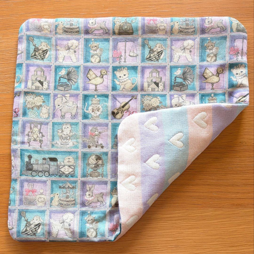 ひめ様オーダー用☆ふわふわガーゼハンカチ⭐️ユキエモン☆キャビネット