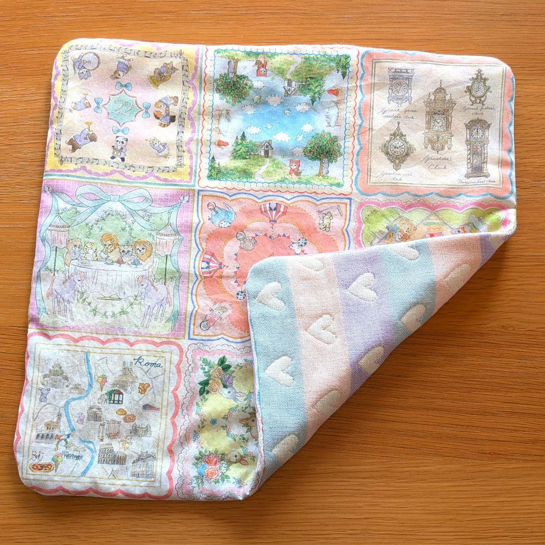 ひめ様オーダー用☆ふわふわガーゼハンカチ⭐️ユキエモン☆キャビネット