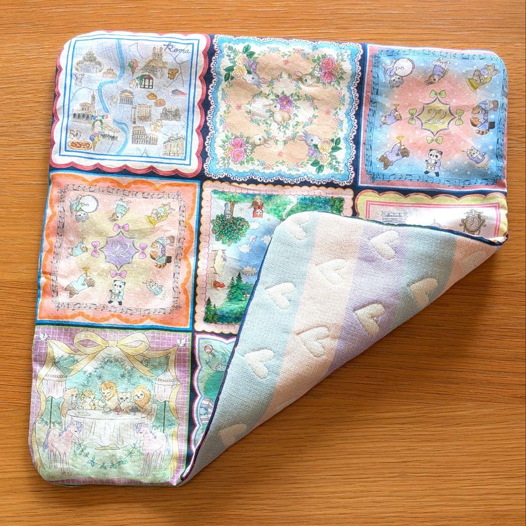 ひめ様オーダー用☆ふわふわガーゼハンカチ⭐️ユキエモン☆キャビネット