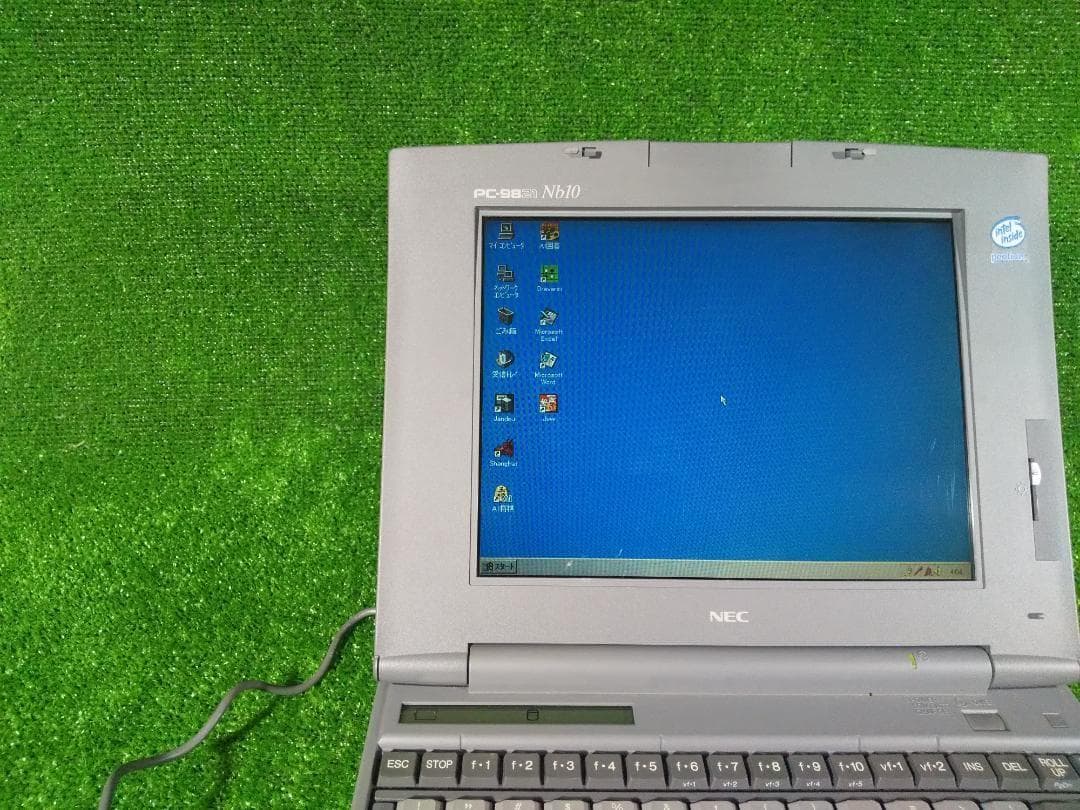 NEC PC-9821 Nb10／Windows95／液晶張替え／AC付