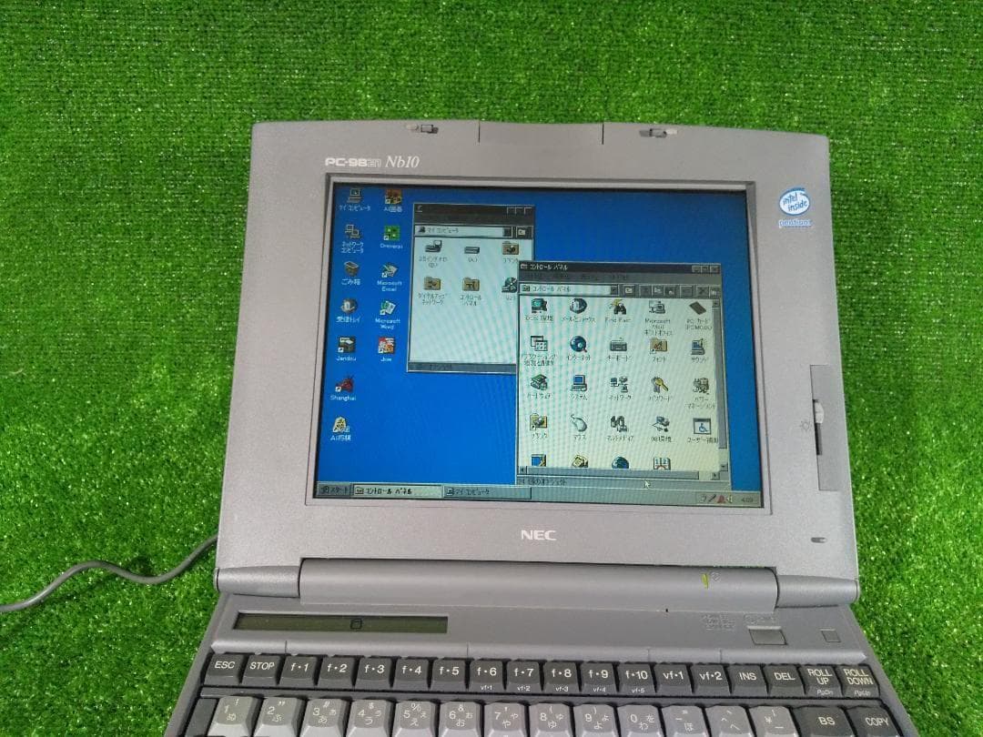 NEC PC-9821 Nb10／Windows95／液晶張替え／AC付