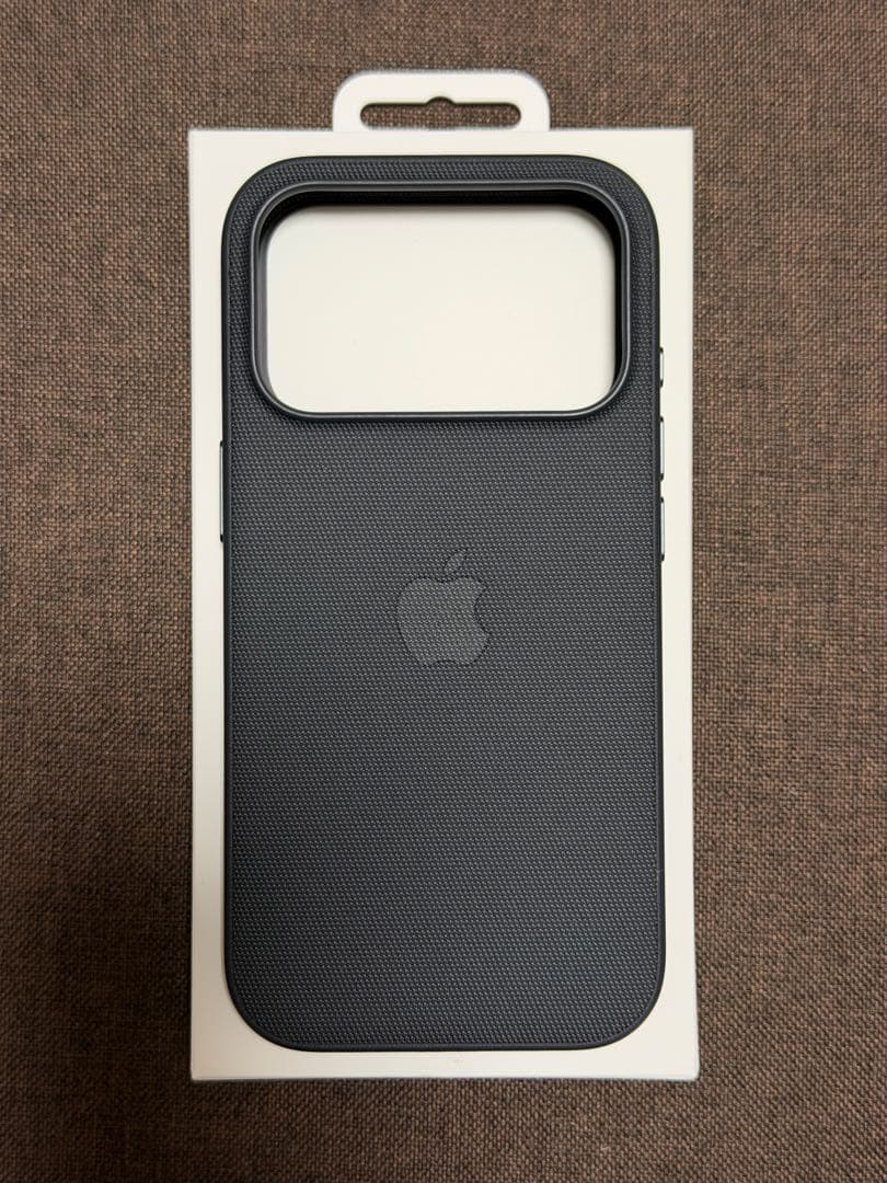 試着のみiPhone 17 Pro TechWoven Case ブラック