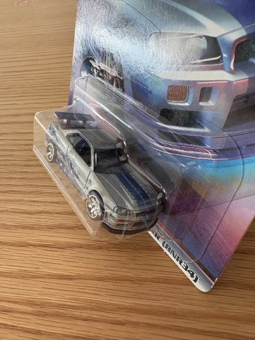 ミニカー Hot Wheels Nissan Skyline GT-R (BNR34)