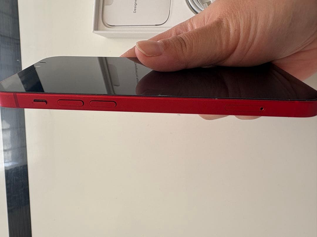 iPhone12 赤 64GB SIMフリー 付属品あり 携帯 スマートフォン