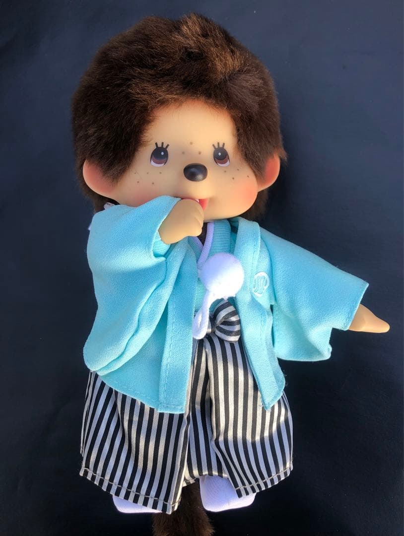 お買得‼️レア　正規品　新品　タグ付　着物モンチッチぬいぐるみ Sサイズ3set❣️