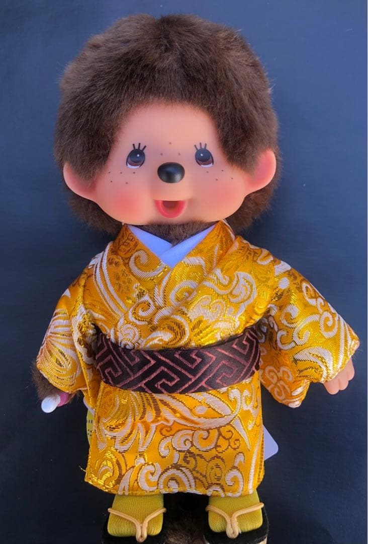お買得‼️レア　正規品　新品　タグ付　着物モンチッチぬいぐるみ Sサイズ3set❣️