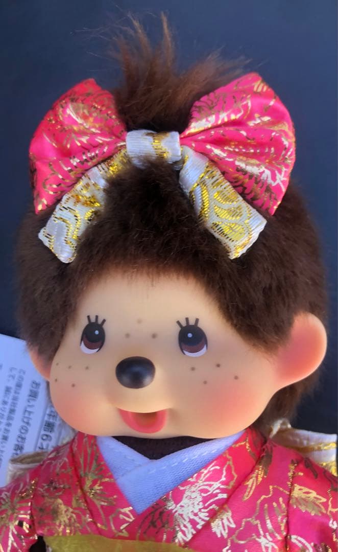 お買得‼️レア　正規品　新品　タグ付　着物モンチッチぬいぐるみ Sサイズ3set❣️