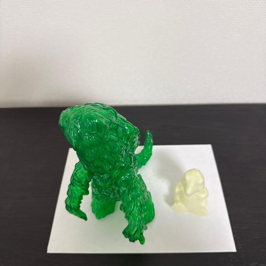 清*丸様 M1号　エドラクリアグリーン　赤ちゃんゴジラ　セット