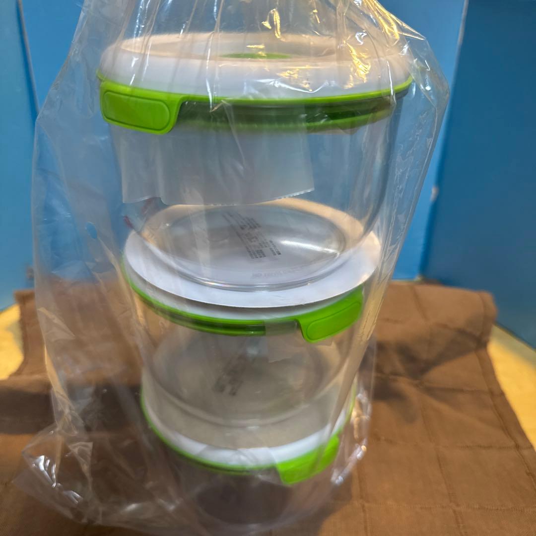 FOSA　フォーサ　真空保存容器　丸　本体　コンテナ10個セット