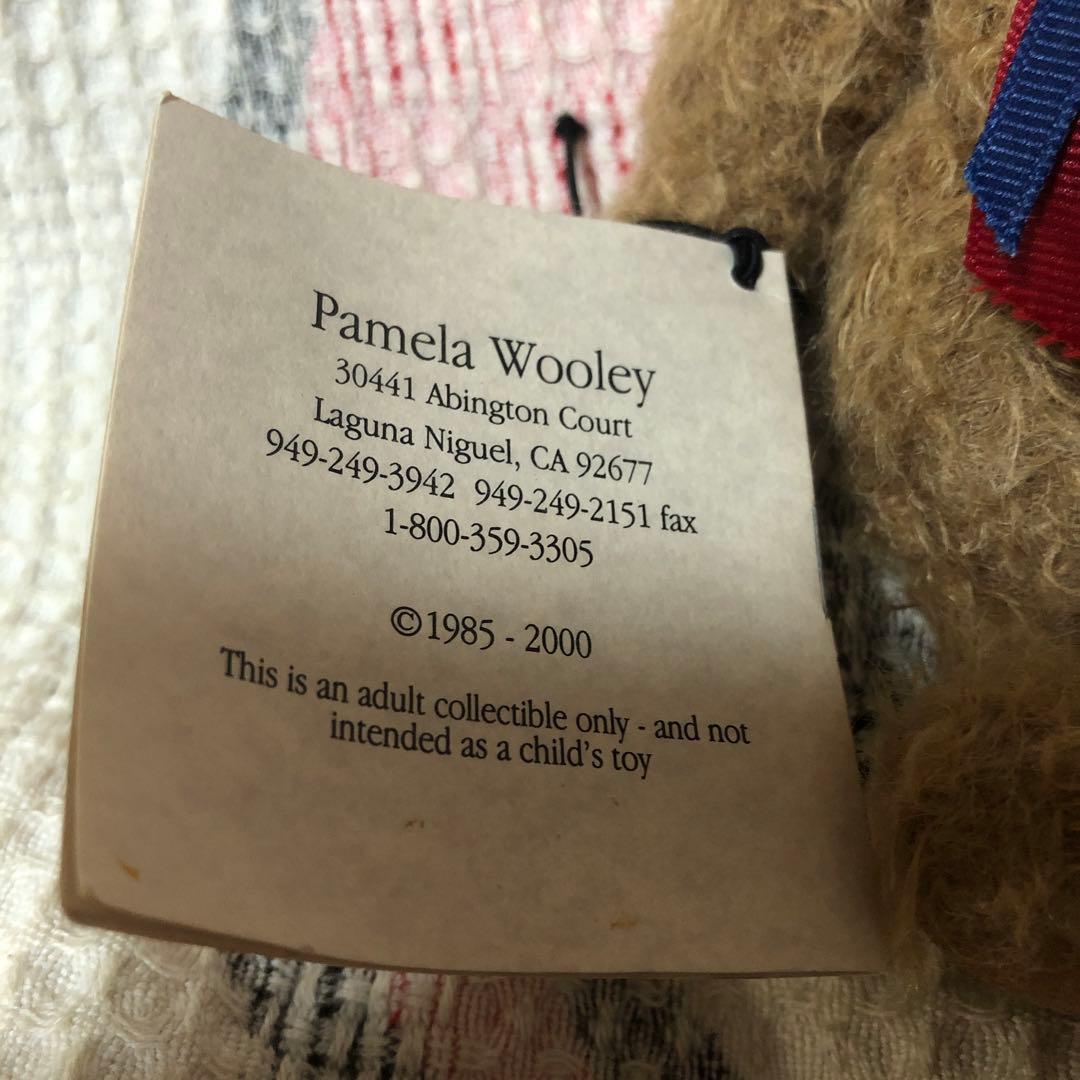 海外アーティスト テディベア作家　Pamela Wooley ぬいぐるみ