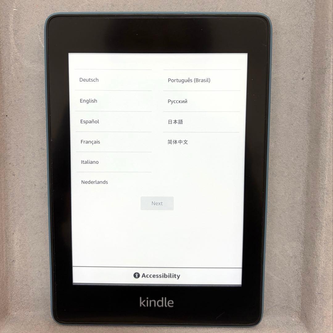 Kindle Paperwhite 第10世代 8GB 防水 トワイライトブルー