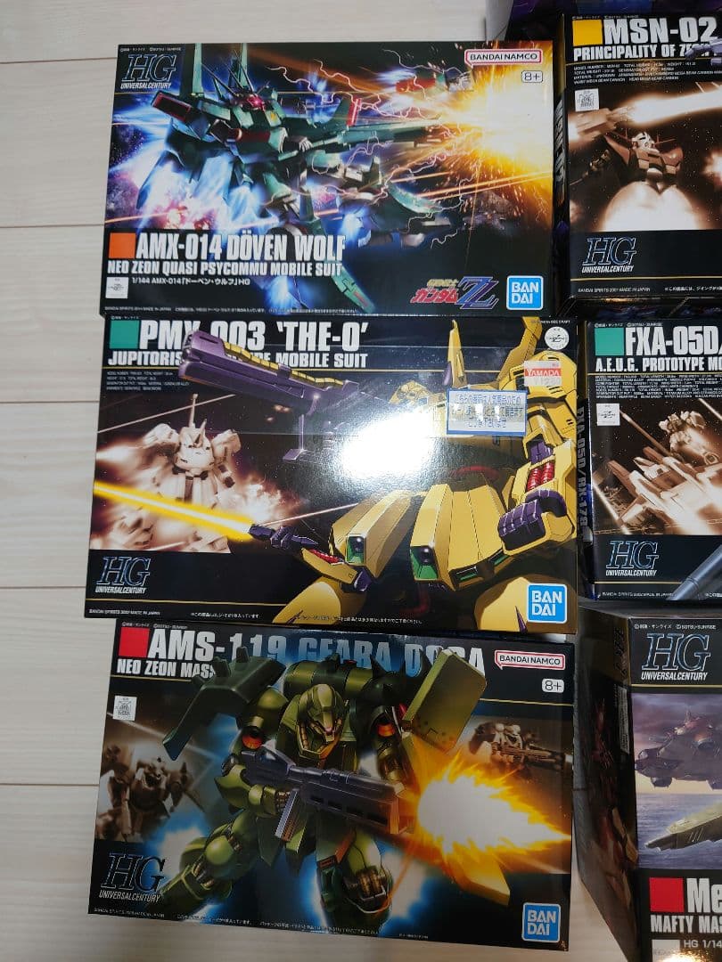 HGUC 1/144 ガンプラまとめ売り ジ・オ ドーベンウルフ