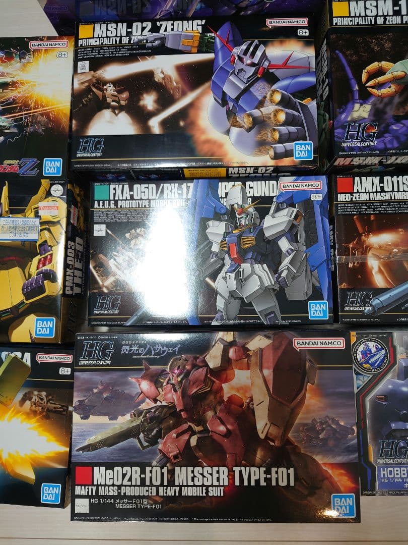 HGUC 1/144 ガンプラまとめ売り ジ・オ ドーベンウルフ