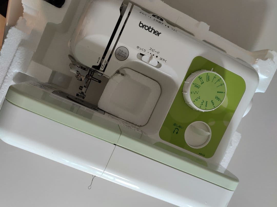 ブラザー電子ミシンA35-LG(ELU52)説明書あり