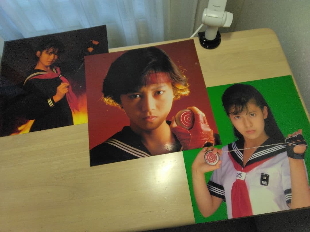 浅香唯　南野陽子　斉藤由貴　ポスター　ミニポスター ★ スケバン刑事　麻宮サキ