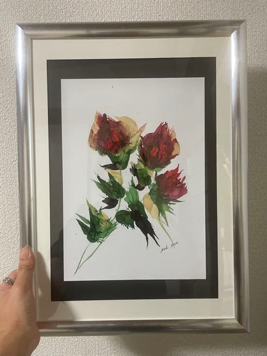 絵画 Red Rose