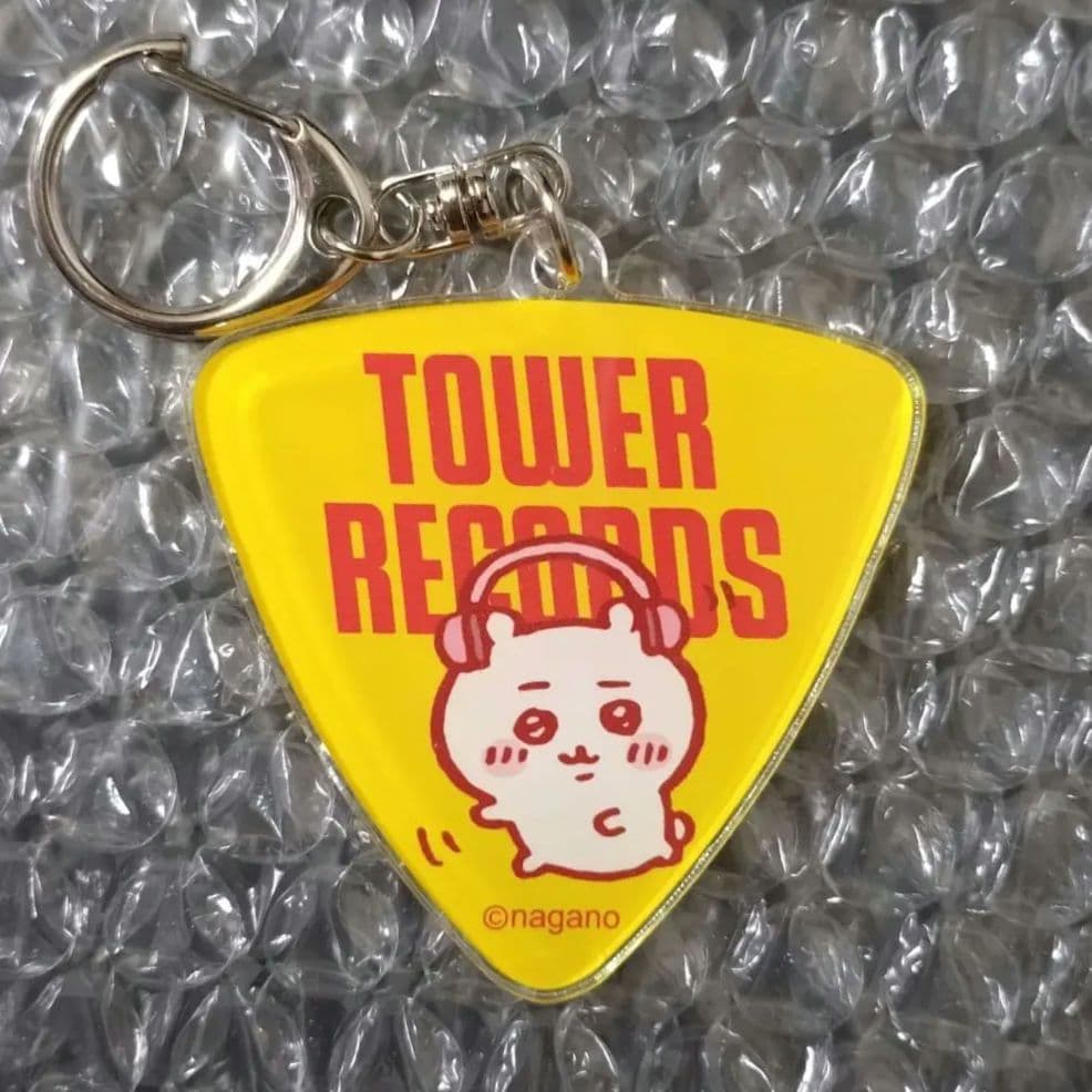 ちいかわ×TOWER RECORDS アクリルキーホルダー (ちいかわ②)