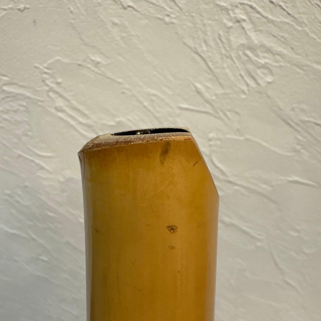 尺八　竹治　銀三線　竹製　琴古流　約60、5㎝