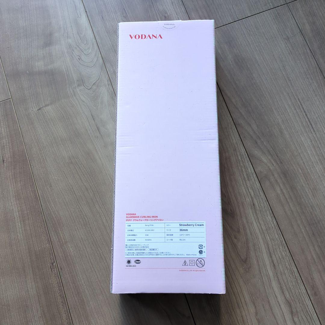ボダナ　グラムウェーブカーリングアイロン