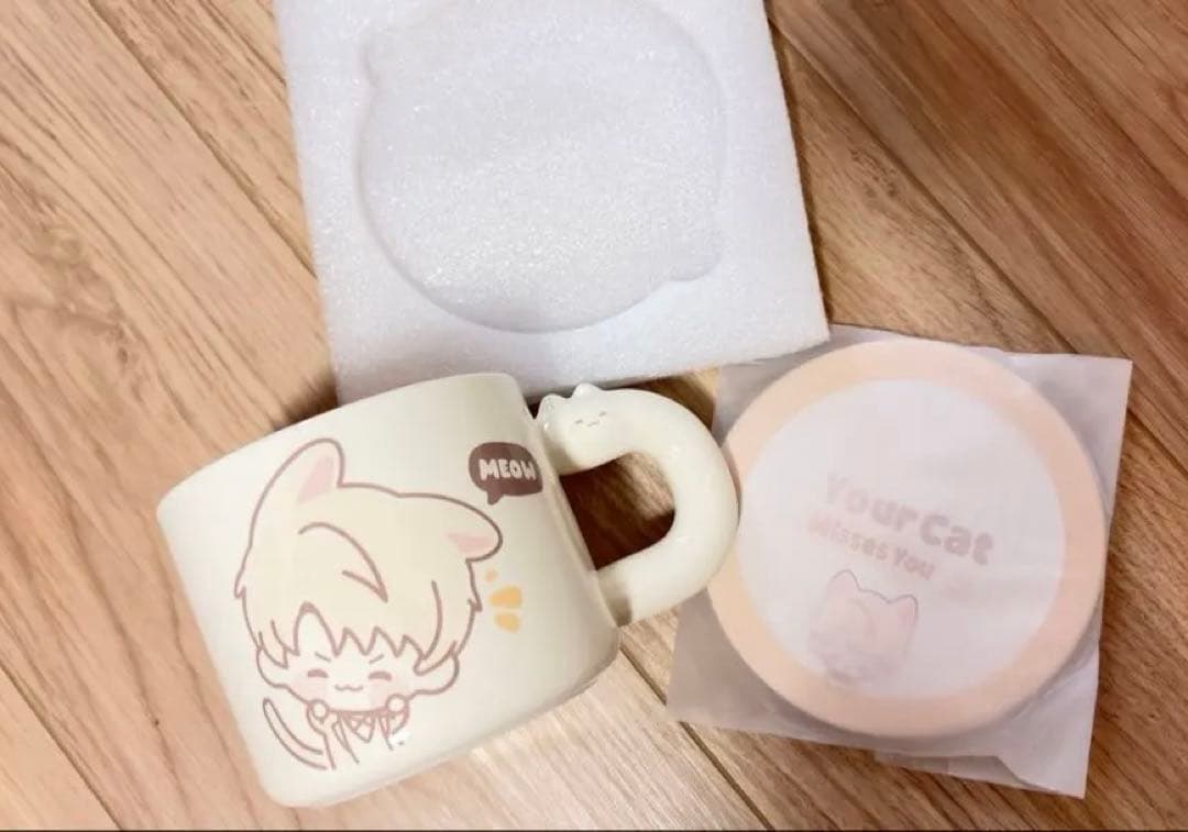 恋と深空 猫は会いたがってる マヒル マグカップ　公正規品