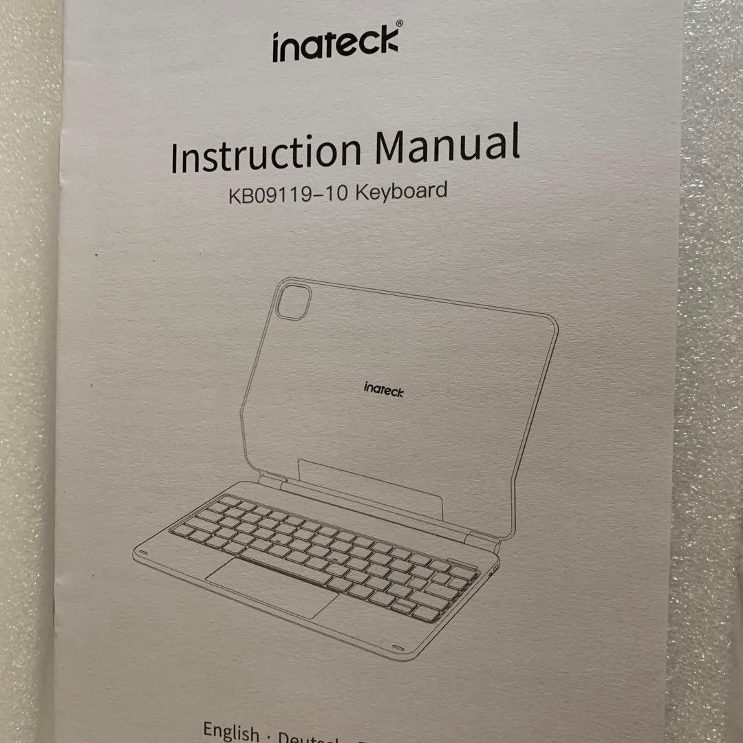 【新品】Inateck マジックキーボード JIS日本語配列 iPad ブラック
