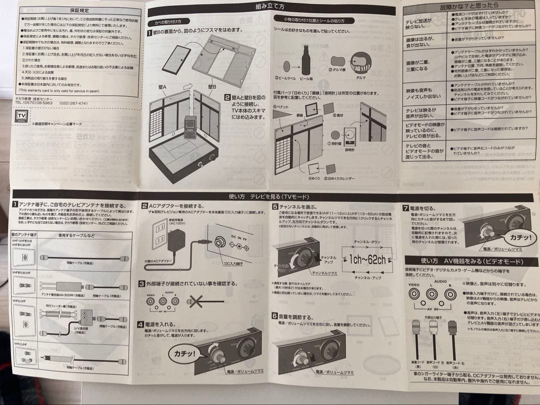 タカラ　昭和テレビジョン レトロコレクション