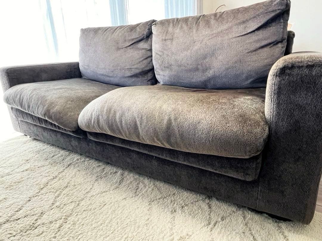 HUKLA INCOON グレー 2人掛けソファ