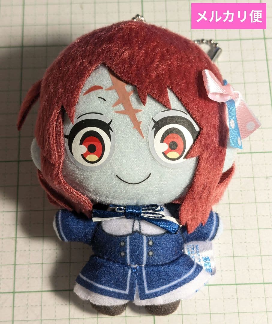 ゾンビランドサガ　キーチェーンマスコット　④　源さくら　ぬいぐるみ　キーホルダー