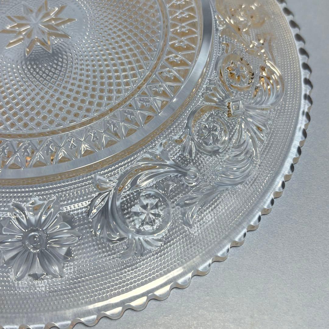 Baccarat バカラ　アラベスク　プレート　20cm 皿