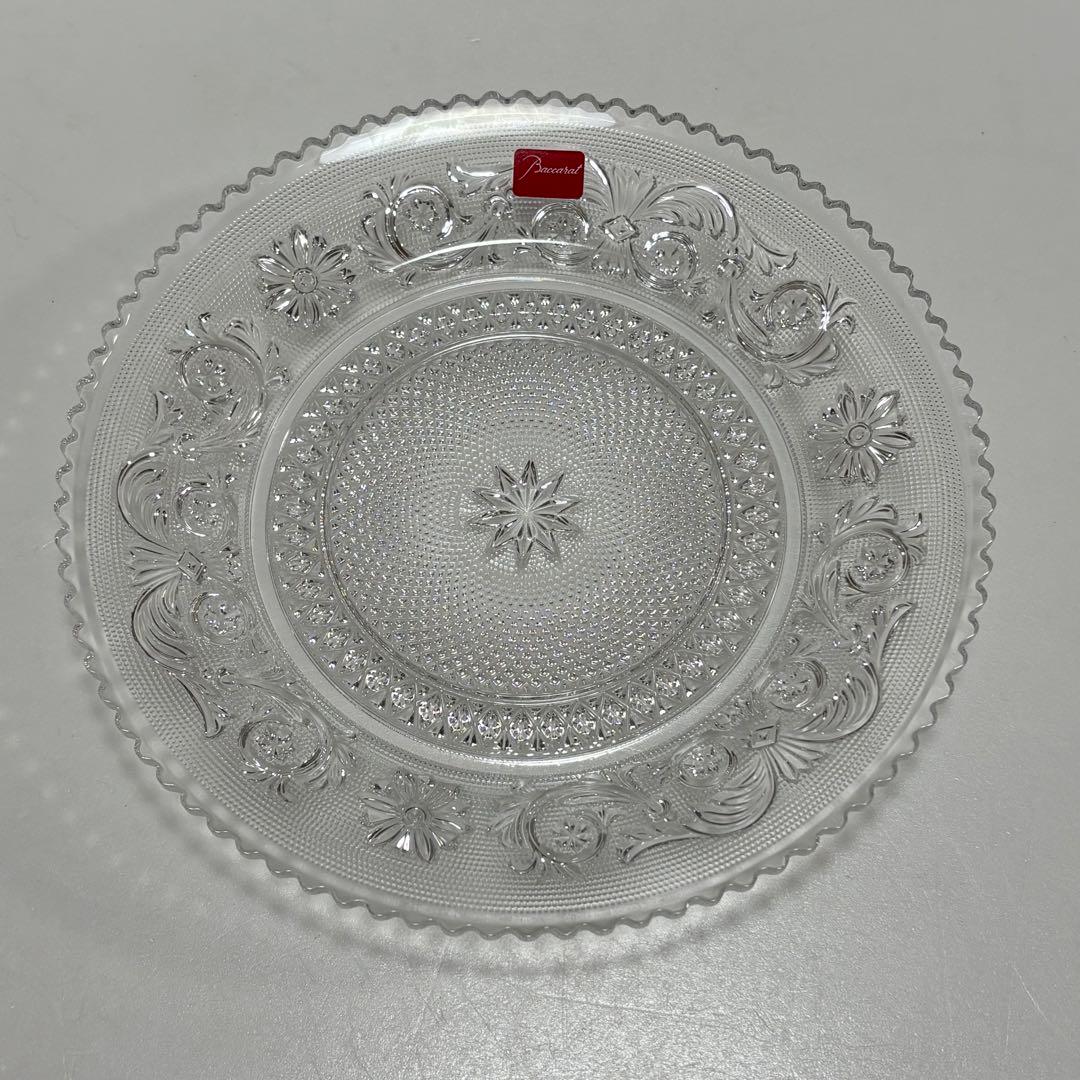 Baccarat バカラ　アラベスク　プレート　20cm 皿