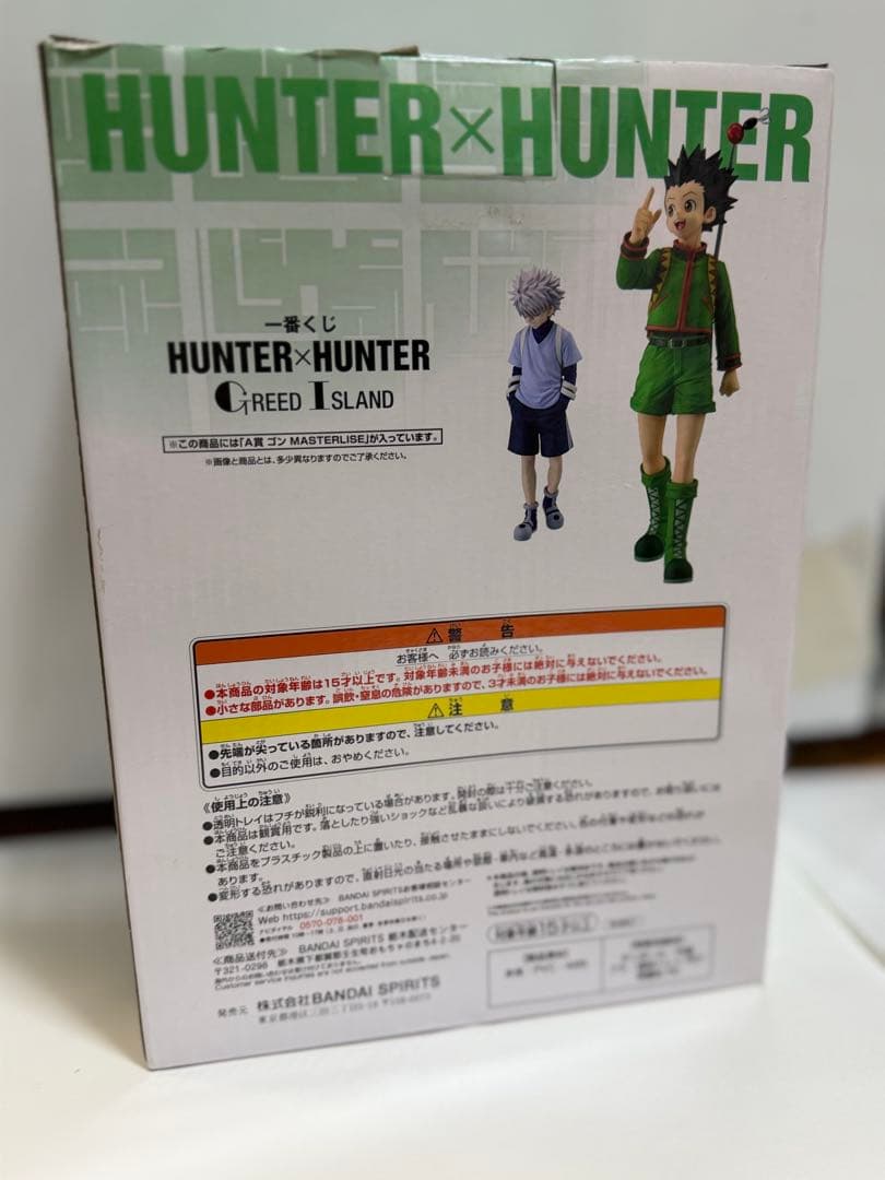 一番くじ HUNTER×HUNTER ゴン フィギュア MASTERLISE