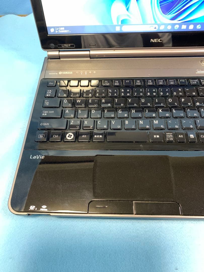 Win11Pro/NEC/LL750/Core i7/8GB/BD/新品SSD