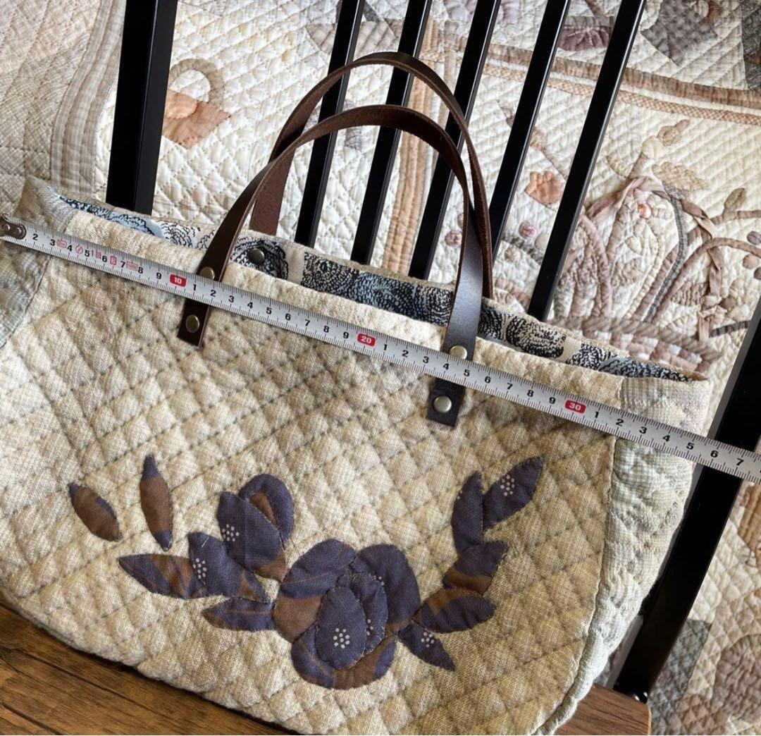 ハンドメイド　パッチワークトートバック