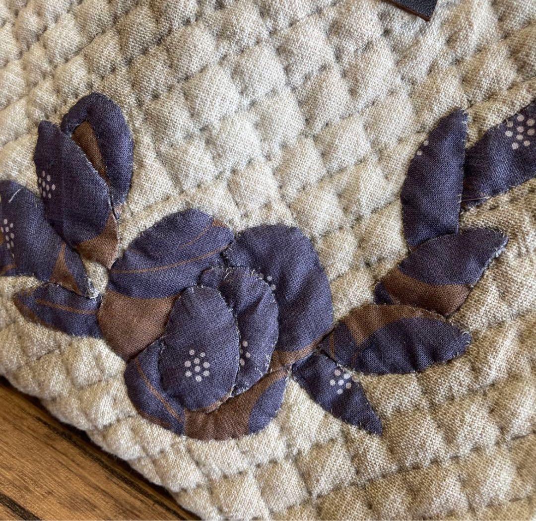 ハンドメイド　パッチワークトートバック