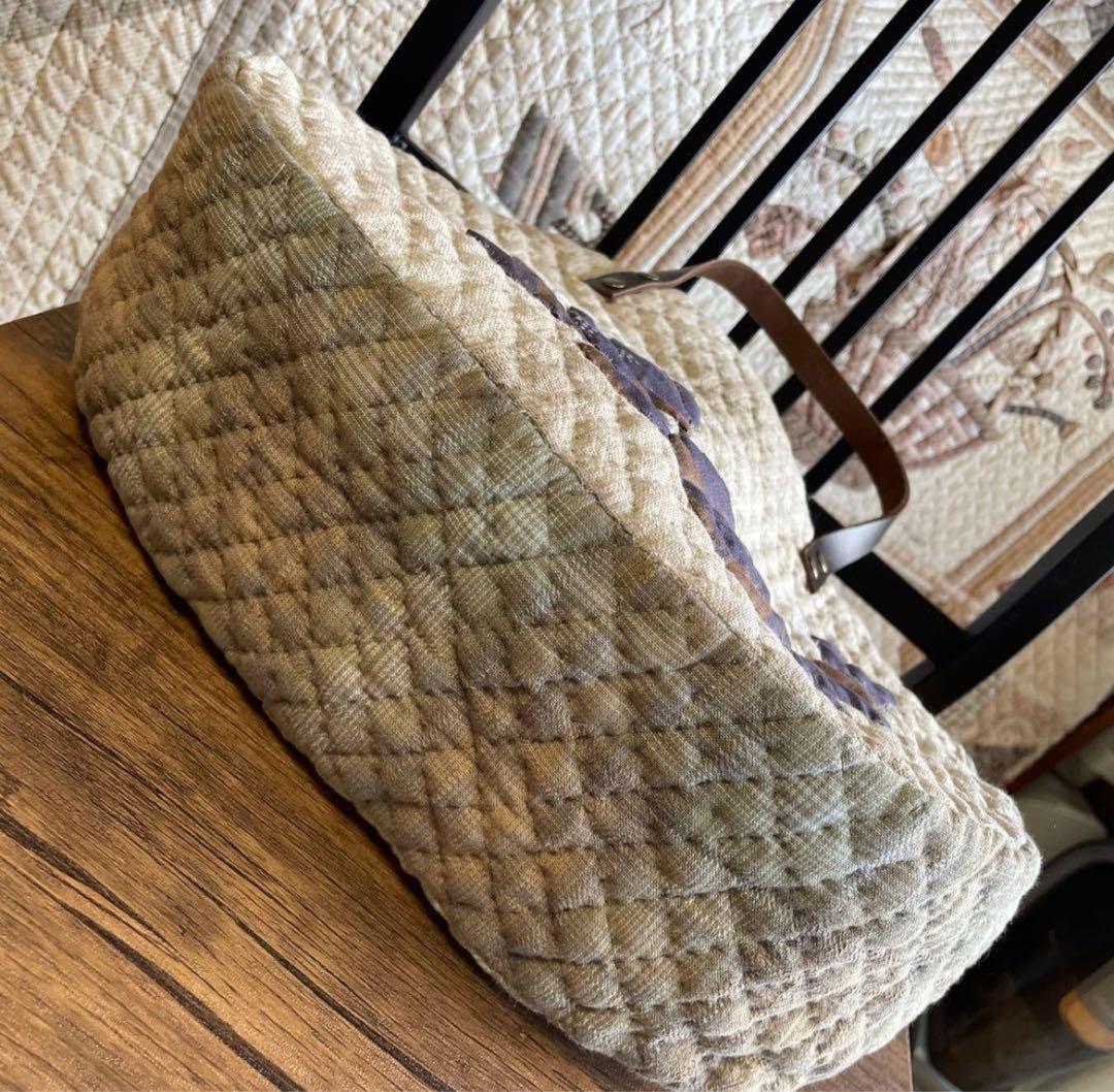 ハンドメイド　パッチワークトートバック