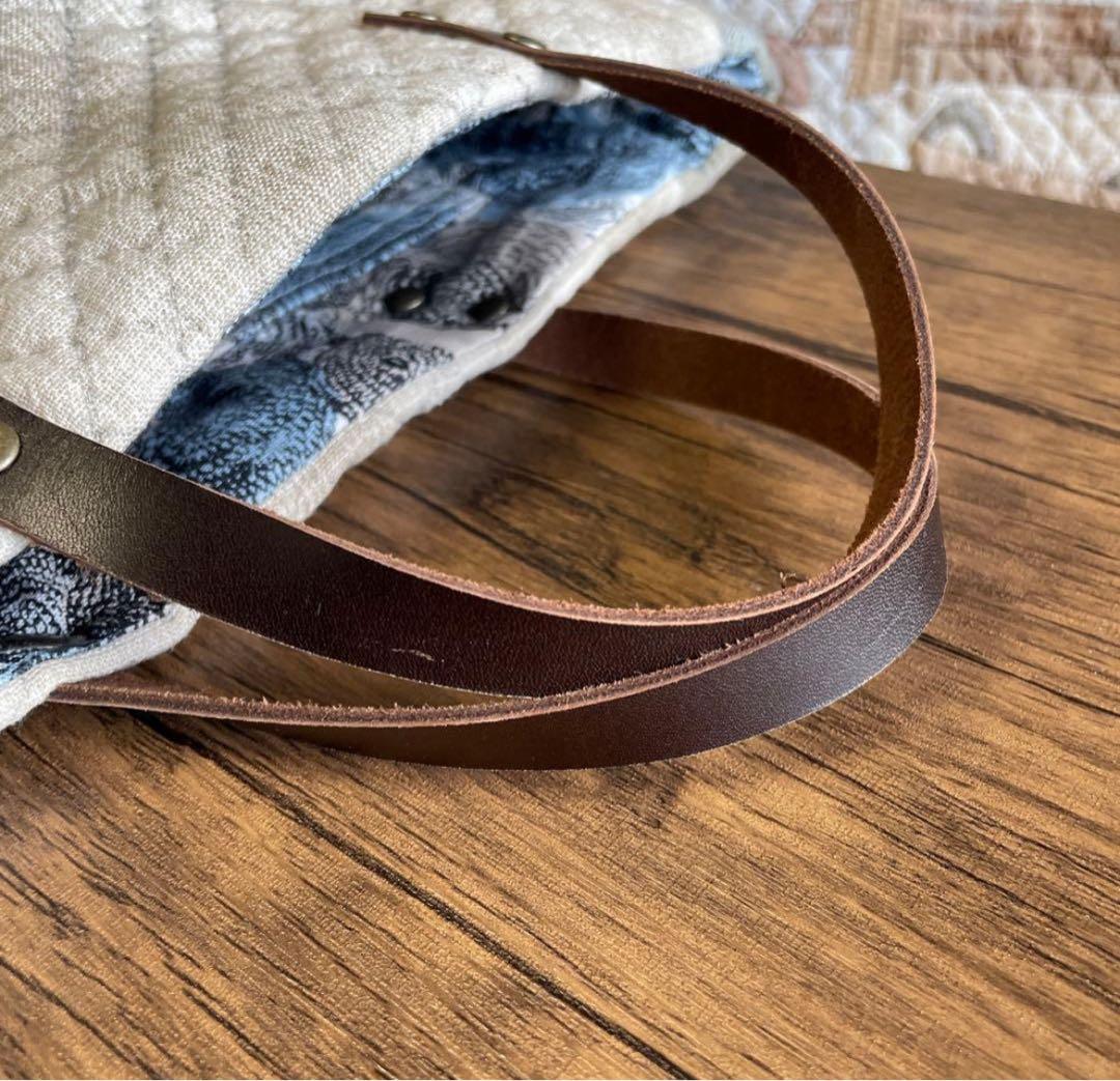 ハンドメイド　パッチワークトートバック