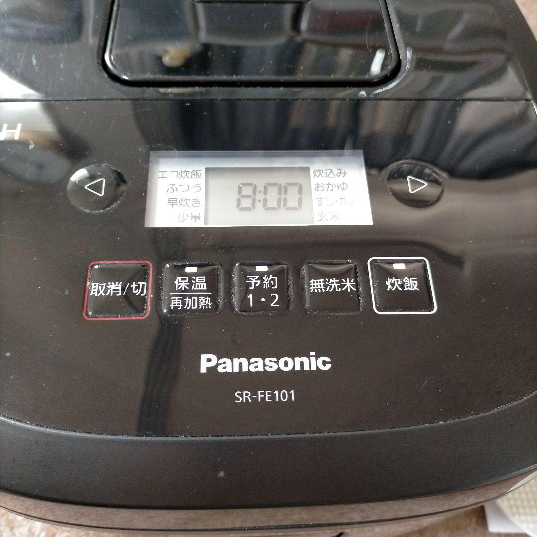 Panasonic SR-FE101 2段IH 備長炭釜 5.5合炊き